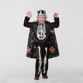 Карнавальный костюм «Кощей Бессмертный сказочный», сатин, размер 30, рост 116 см