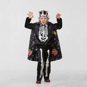 Карнавальный костюм «Кощей Бессмертный сказочный», сатин, размер 28, рост 110 см