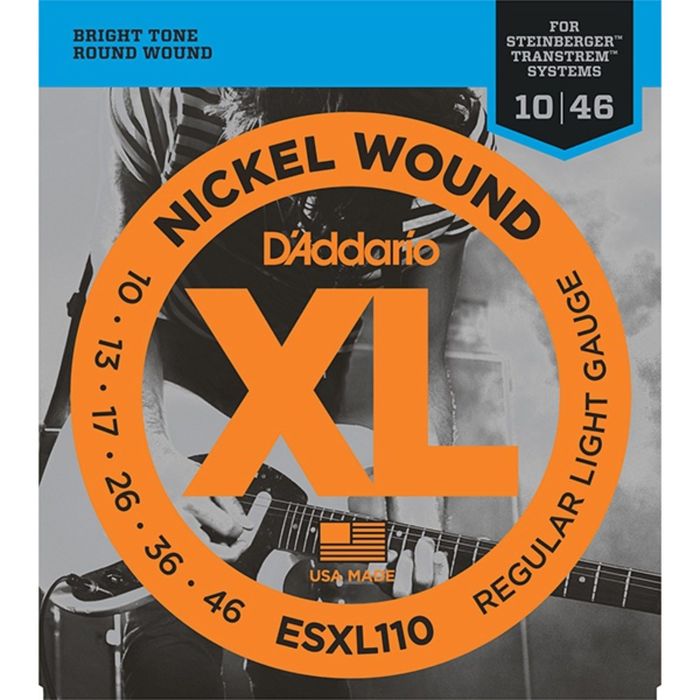 Струны для электрогитары D'Addario ESXL110 Steinberger Nickel Wound