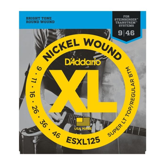 Струны для электрогитары D'Addario ESXL125 Steinberger Nickel Wound