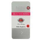 Шоколад "Bucheron" молочный с малиной в жести 100 гр Шоколад "Bucheron" молочный с малиной в жести 100 гр