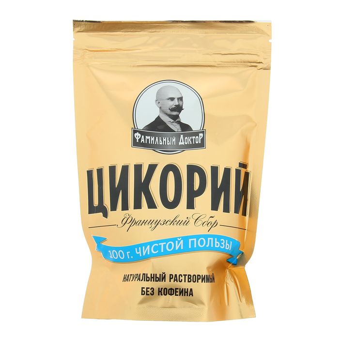 Цикорий &quot;Фамильный доктор Французский сбор&quot; дой-пак 100 г
