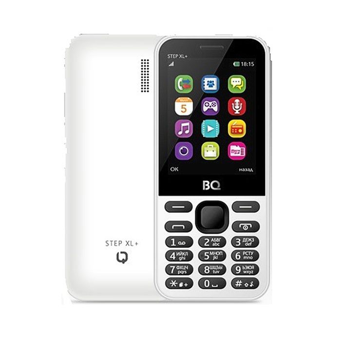 Сотовый телефон BQ M-2831 Step XL+ White, 2 sim, 32 Мб