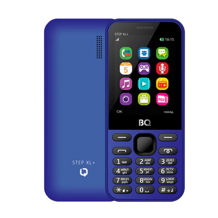 Сотовый телефон BQ M-2831 Step XL+ Dark Blue, 2 sim, 32 Мб