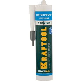 Клей монтажный KRAFTOOL KraftNails Premium KN-915, водостойкий с антисептиком, 310 мл