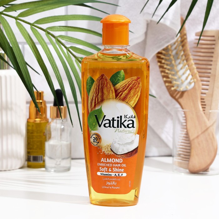 Масло для волос Dabur VATIKA Almond Enriched  обогащённое Миндалем, 200 мл