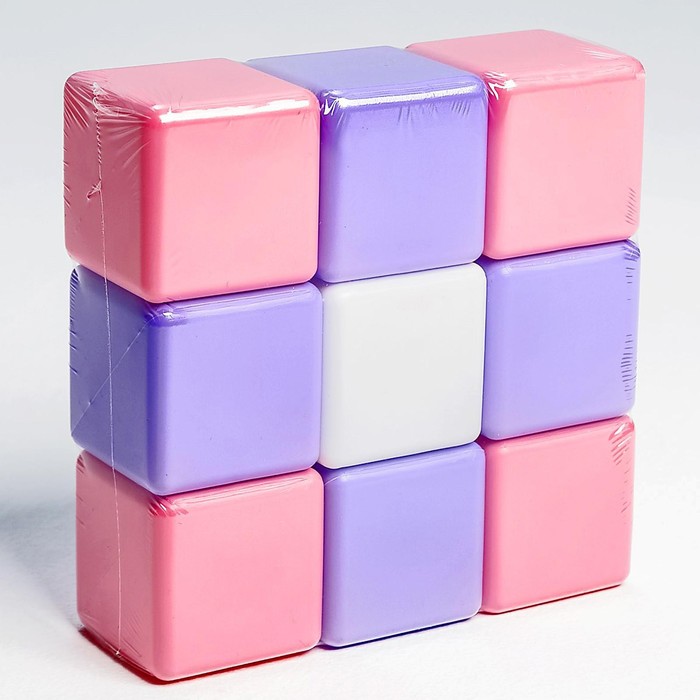 Девять кубов. Кубики цветные. Разноцветные кубики. Набор цветных кубиков. Кубики 9 шт.