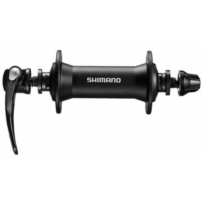 Втулка передняя Shimano Alivio, T4000, 32 отв, QR (эксцентрик), цвет чёрный