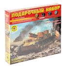 Сборная модель "Немецкое самоходное орудие Штурмпанцер II Бизон" (1:35)