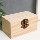 Box wood for painting "Rectangular" 5,5х10х6 cm