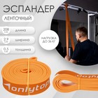 Эспандер ленточный, многофункциональный, 208 х 2,9 х 0,5 см, 11-36 кг, цвет оранжевый Эспандер ленточный, многофункциональный, 208 х 2,9 х 0,5 см, 11-36 кг, цвет оранжевый