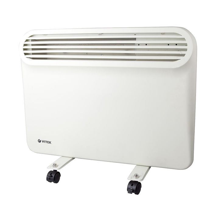 Обогреватель Vitek VT-2150 W, конвекторный, 2000 Вт, 25 кв.м., белый