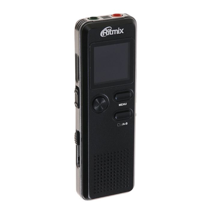 Диктофон RITMIX RR-610 4Gb, MP3, дисплей с подсветкой, литий-полимерный аккумулятор