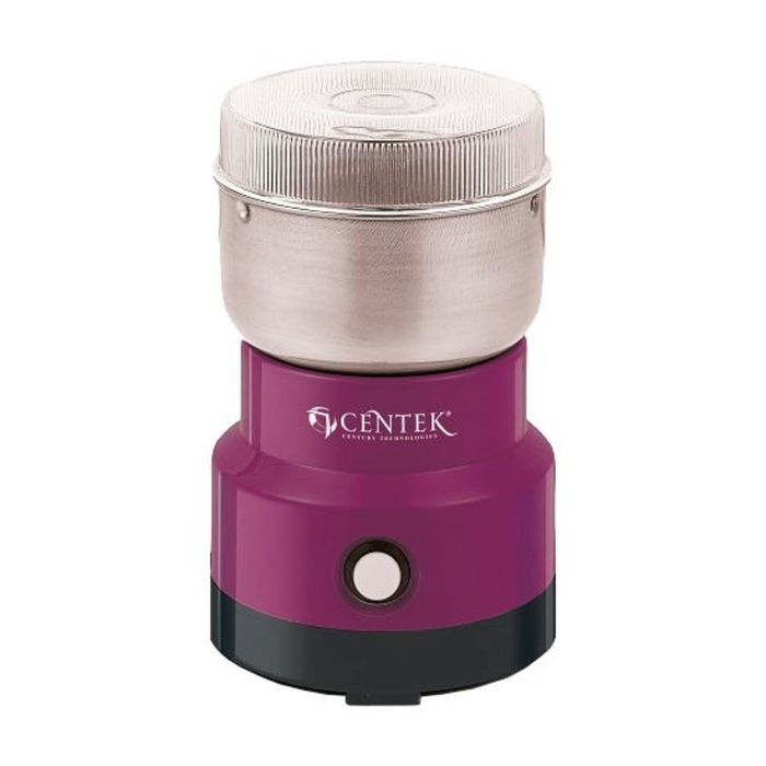 Кофемолка Centek CT-1357, 250 Вт, 200 грамм, фиолетовый