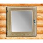 Окно, 50×50см, двойное стекло, из хвои Окно, 50×50см, двойное стекло, из хвои