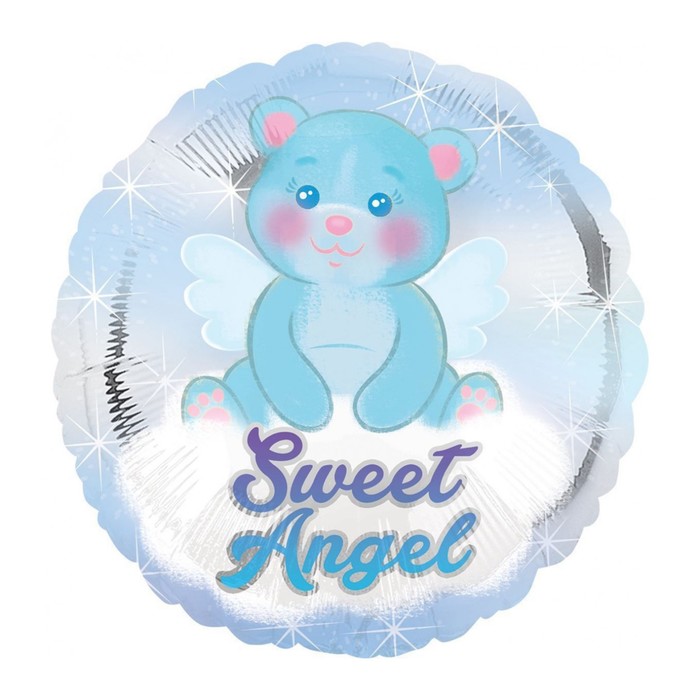 Шар фольгированный 18&quot; SWEET ANGEL Медвежонок