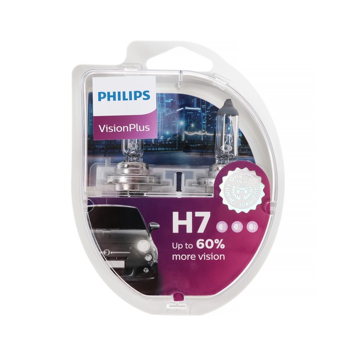 Philips vision купить. Philips h7 Vision Plus +60. Philips Vision Plus h7. Philips h7 Vision Plus +60 артикул. 12972vps2 Philips.