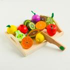 Set "Sunny fruits" on the tray
