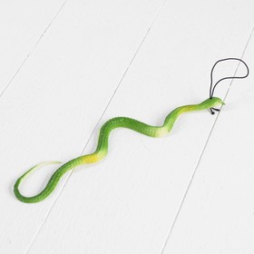 Прикол «Змея», резиновая, цвета МИКС (10 шт)