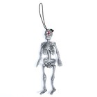 Funny rubber "Skeleton", color gray