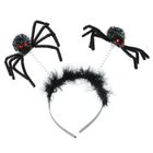 Carnival headband "Spider", black