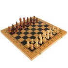 Настольная игра 3 в 1 "Король": нарды, шахматы, шашки, 39 х 39 см - фото 272376