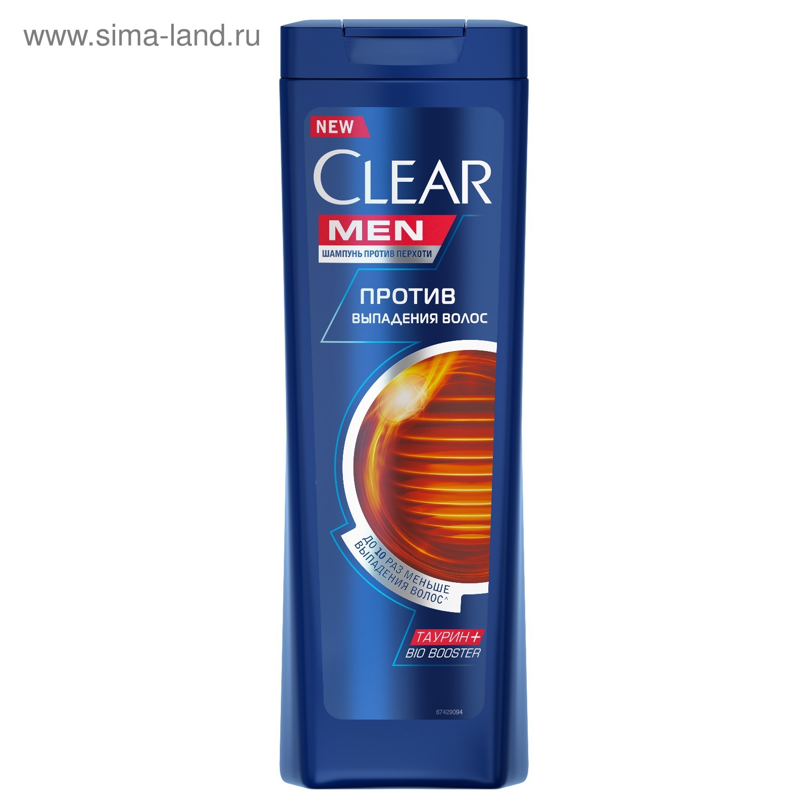 Шампунь для волос Clear Men «Против выпадения волос» против перхоти для ...