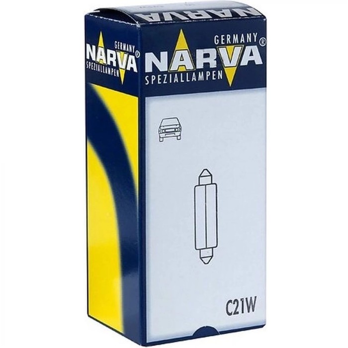 Лампа автомобильная Narva Festoon lamps, C5W, 12 В, 5 Вт, (SV8,5-35/11)