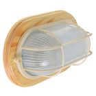 Светильник для бани/сауны ITALMAC Termo 60 21 18, 60 Вт, IP54, цвет береза, до +130°C Светильник для бани/сауны ITALMAC Termo 60 21 18, 60 Вт, IP54, цвет береза, до +130°C
