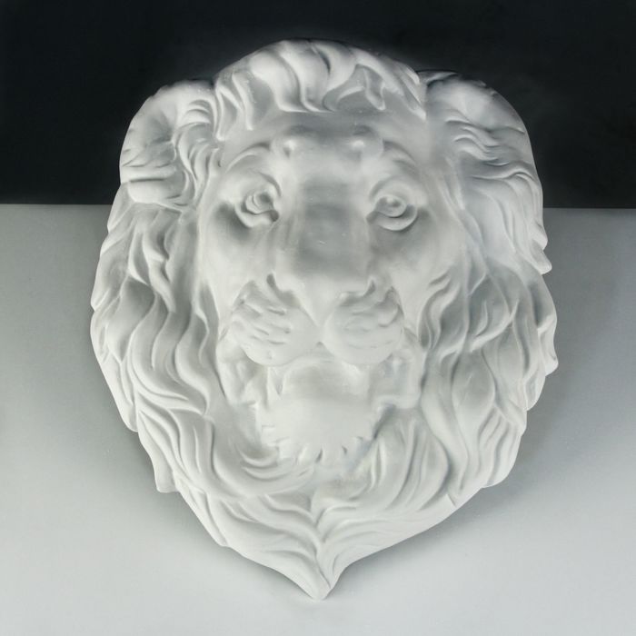 Гипсовая фигура Маска льва, 38,5 х 32 х 11 см - фото 8308718