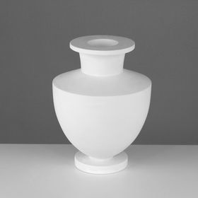 Гипсовая фигура ваза греческая, 21,5 х 21,5 х 29 см