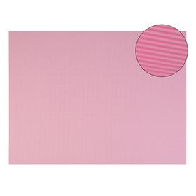 Картон цветной Гофрированный, 650 х 500мм Sadipal Ondula, 1 лист, 328 г/м2, розовый