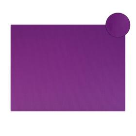 Картон цветной Гофрированный, 650 х 500мм Sadipal Ondula, 1 лист, 328 г/м2, темно-фиолетовый