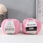 Пряжа "Jeans" 55% хлопок, 45% акрил 160м/50гр (36 св. розовый) - фото 836416