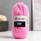 Пряжа "Baby" 100% акрил 150м/50гр (10119 розовый) - фото 41375