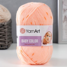 Пряжа "Baby color" 100% акрил 150м/50гр (272 персик)