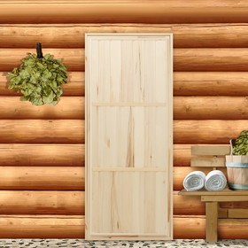 Дверь для бани и сауны "Эконом", 160×70см