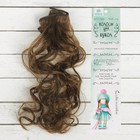 Волосы - тресс для кукол «Кудри» длина волос: 40 см, ширина: 50 см, №9 - фото 79053491