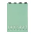 Альбом для Графики А4 Fabriano Writing Colors 100л 80г/м2 спираль, аквамарин 42129703 Альбом для Графики А4 Fabriano Writing Colors 100л 80г/м2 спираль, аквамарин 42129703