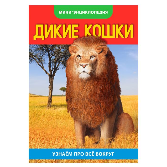 Мини-энциклопедия &quot;Кошки дикие&quot; 20 страниц