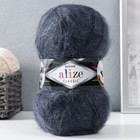 Пряжа "Mohair classic NEW" 25% мохер, 24% шерсть, 51% акрил 200м/100гр (53 темно-серый) Пряжа "Mohair classic NEW" 25% мохер, 24% шерсть, 51% акрил 200м/100гр (53 темно-серый)