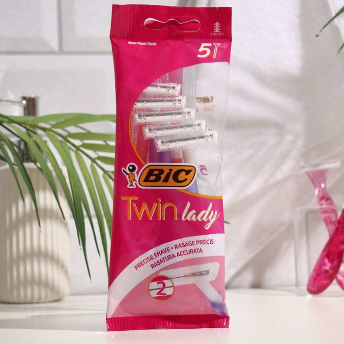 Станки для бритья bic twin lady