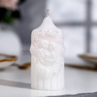 Свеча Свадебная "Жених и Невеста" 4,5х9 белая с блеском Свеча Свадебная "Жених и Невеста" 4,5х9 белая с блеском