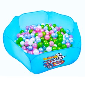 {{photo.Alt || photo.Description || 'Шарики для сухого бассейна «Перламутровые», диаметр шара 7,5 см, набор 50 штук, цвет розовый, голубой, белый, зелёный'}}