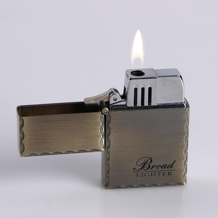 Зажигалка Broad Lighter, пьезо, газ, 5.5х3.5 см