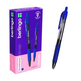 Ручка шариковая автоматическая Classic Pro, узел 0.7 мм, чернила синие, грип