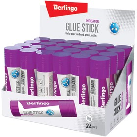 Glue stick 8 g Berlingo Magic, with color indicator. 