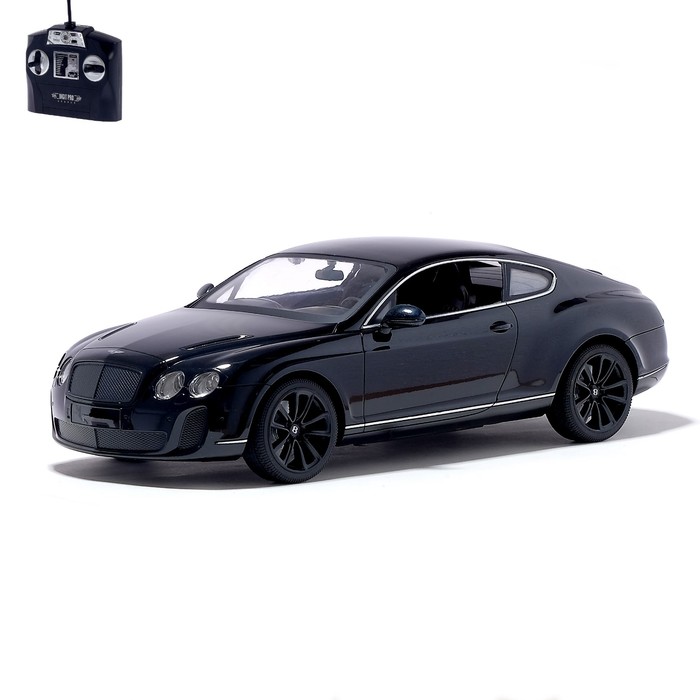 Машина радиоуправляемая &quot;Bentley Continental&quot;, масштаб 1:14, работает от аккумулятора, свет, МИКС, mz 2048