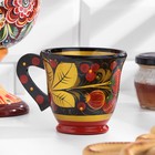 Mug "Juice", 10×9 cm, Khokhloma, mix