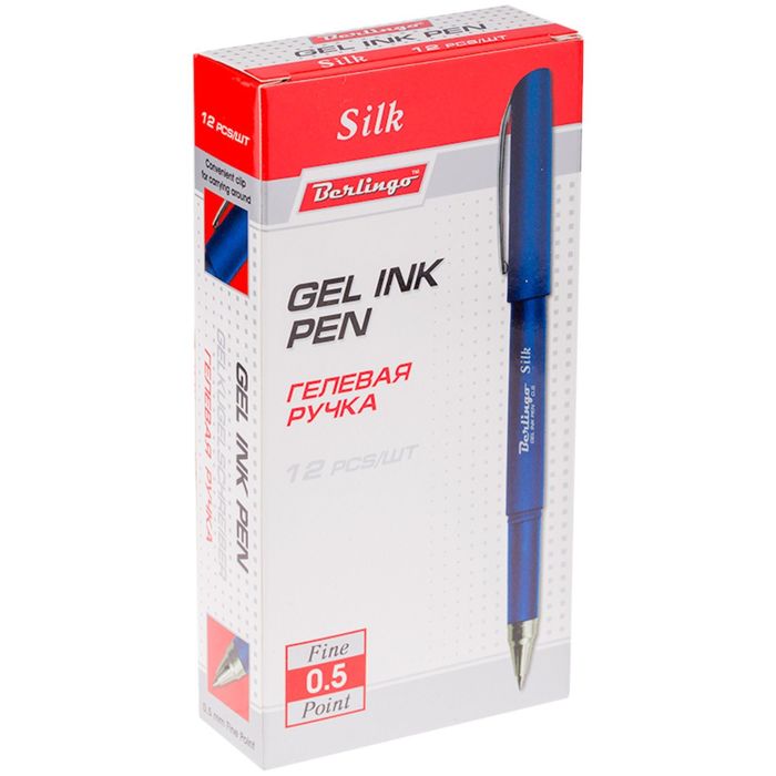 Gel ink. Berlingo Gel Ink Pen 0.5 Silk. Ручка 0.5 мм Берлинго. Ручка Gel Ink Pen Berlingo Silk. Ручка Berlingo гелевая Silk 0.5 мм синяя.